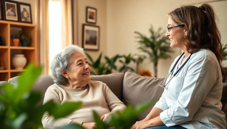 Austin senior home care services helping elderly individuals in a warm, friendly environment.