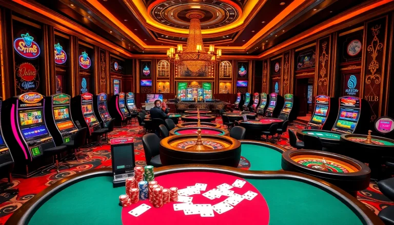 Experience the thrill of high-stakes gambling at MMOO's vibrant casino, featuring live games and luxury.