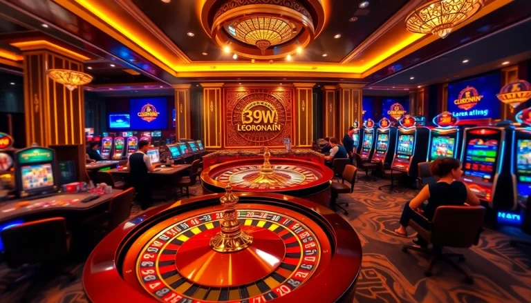 Experience thrilling gambling at 399W with dynamic casino games and vibrant atmospheres.