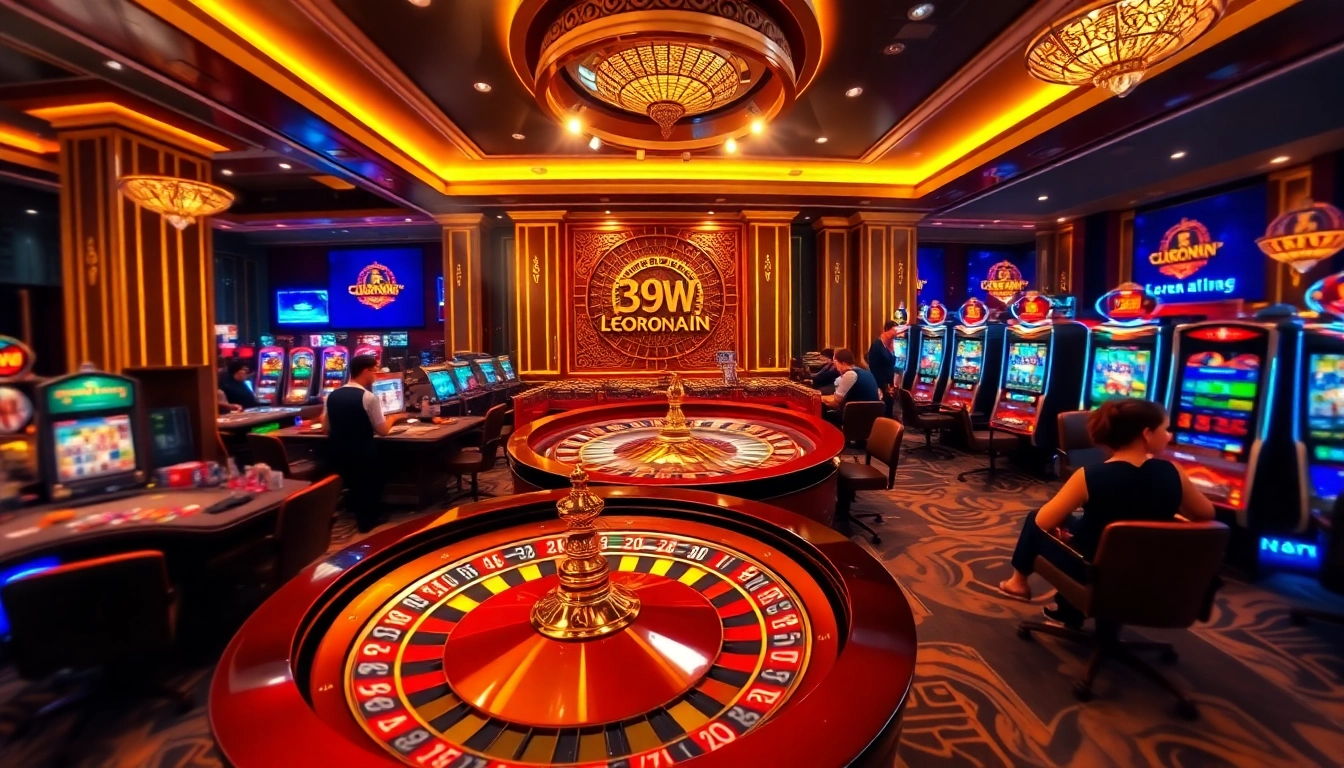 Experience thrilling gambling at 399W with dynamic casino games and vibrant atmospheres.