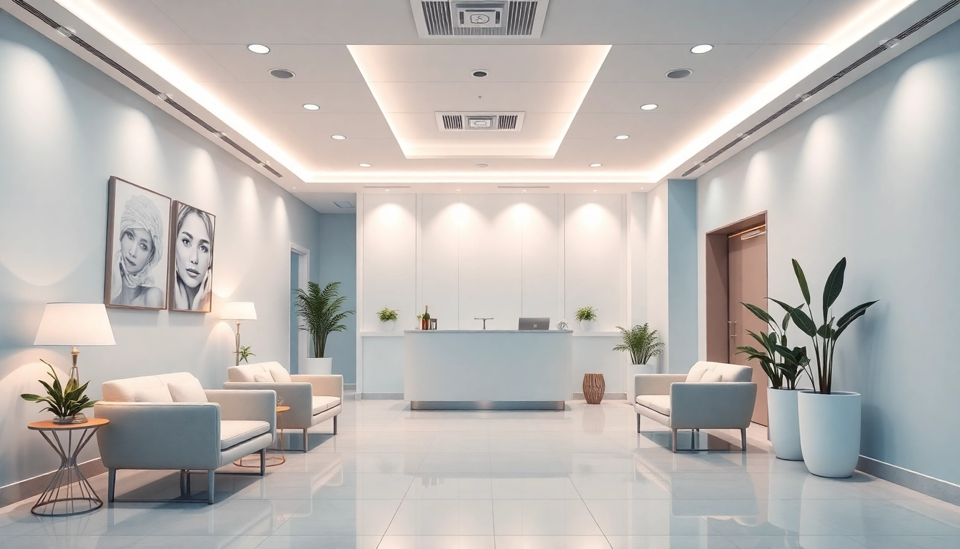 現代的で落ち着いたデザインの美容整形クリニックの内観。美容整形クリニックおすすめ口コミ＆評判情報を紹介。