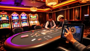 Experience high-stakes gaming at Haywin with thrilling poker action and vibrant casino atmosphere.