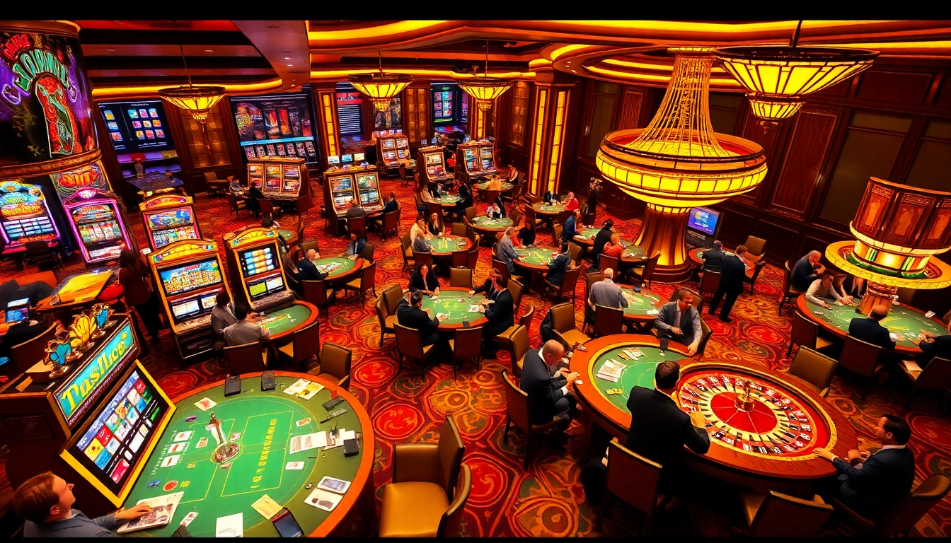 Experience high-stakes gambling at https://bet88.limited/ with vibrant casino tables and enthusiastic players.
