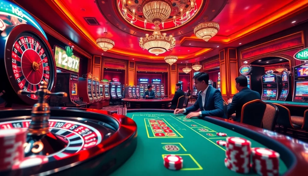 Experience the excitement of online gambling at https://nk88s.com/ with live dealers and vibrant casino games.