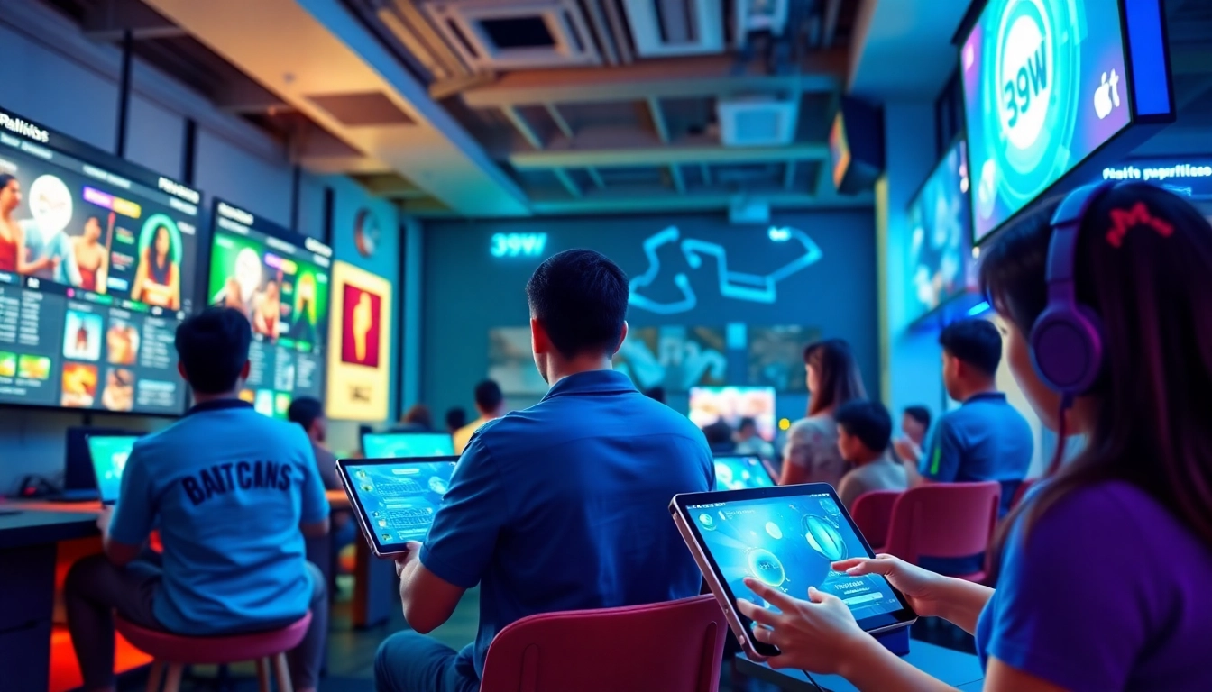 Innovative gaming hub for 399W featuring casual gamers and sound experiences.