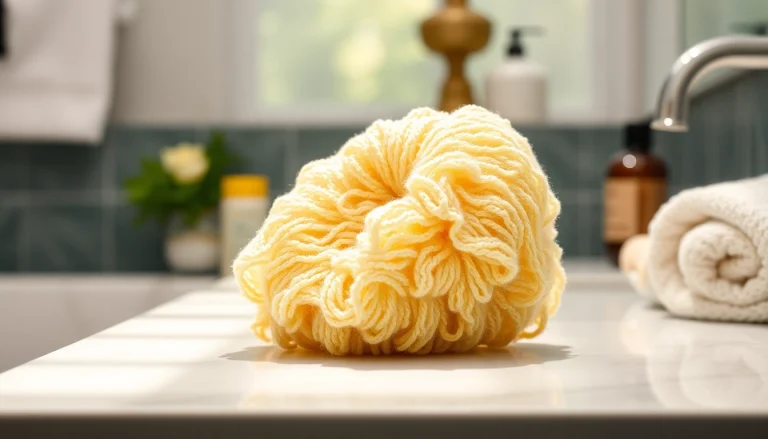 Find the best back loofah for dry skin, showcasing its features and textures.
