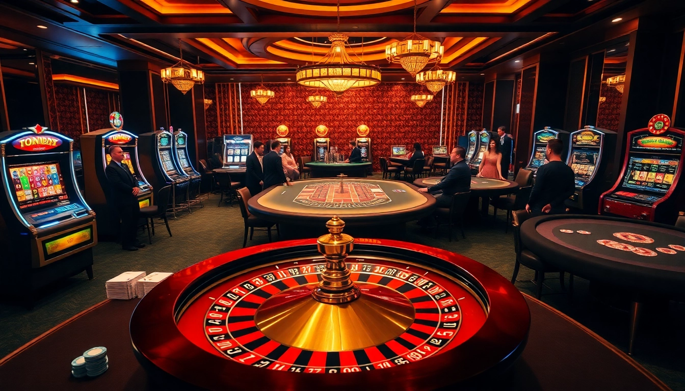 Experience the thrill of gambling at https://fun79.bio/ with vibrant casino tables and engaging players.