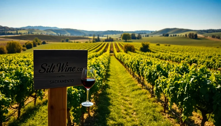 Experience the beauty of Winery Sacramento with picturesque vineyards and locally crafted wine.