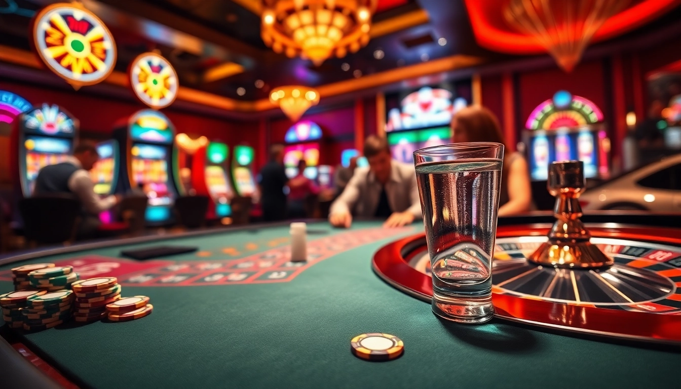 Experience luxury gaming with Waterdrop WF1CB Replacement for Frigidaire® PureSource WFCB amidst a busy casino.