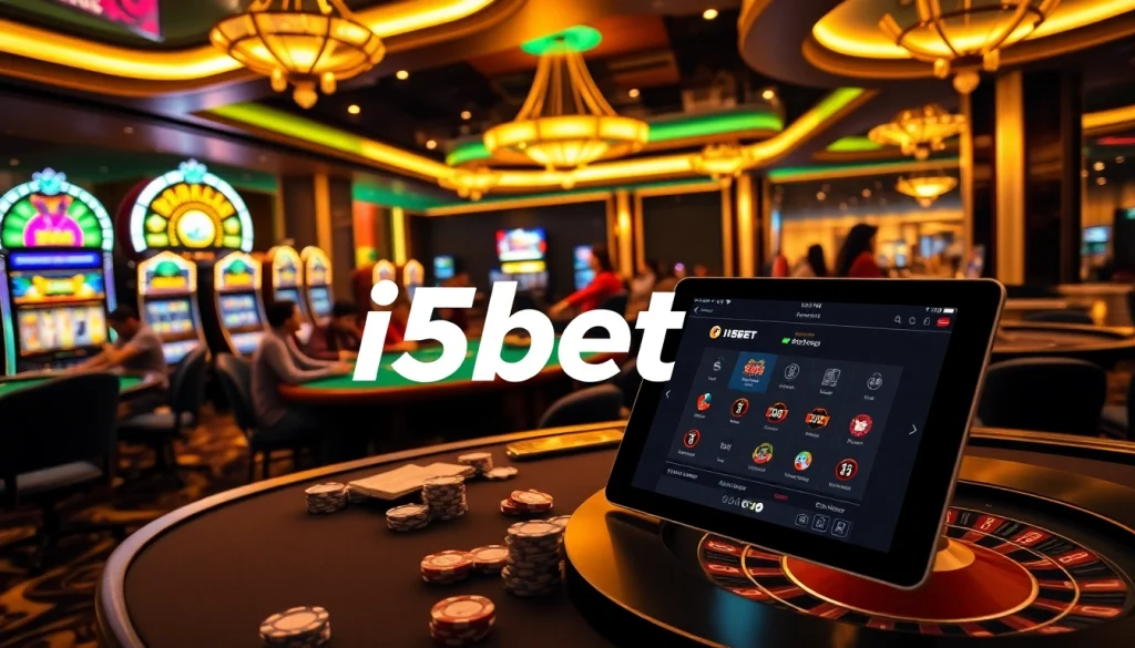 Engage with i5bet's thrilling casino experience featuring poker, roulette, and exciting slot machines.