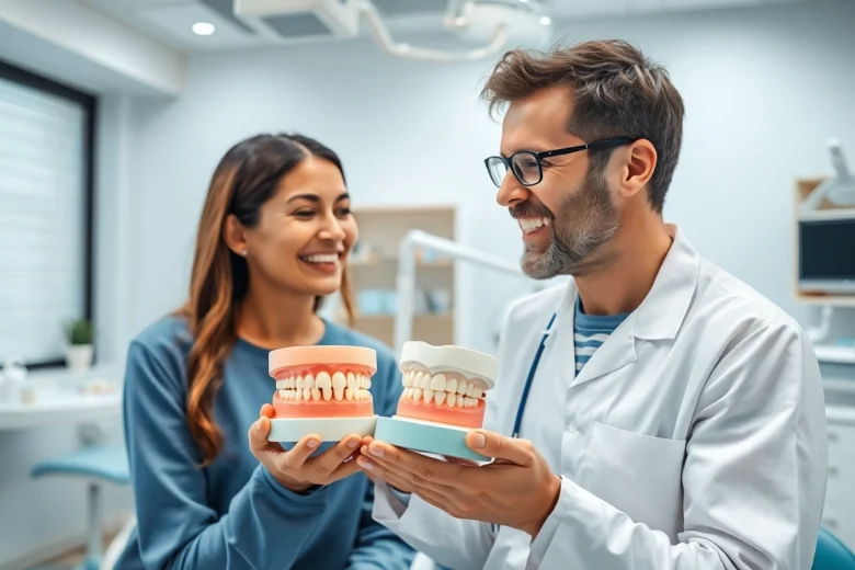 Positive experiences with スマイルモア矯正 口コミ at a modern dental clinic consultation.