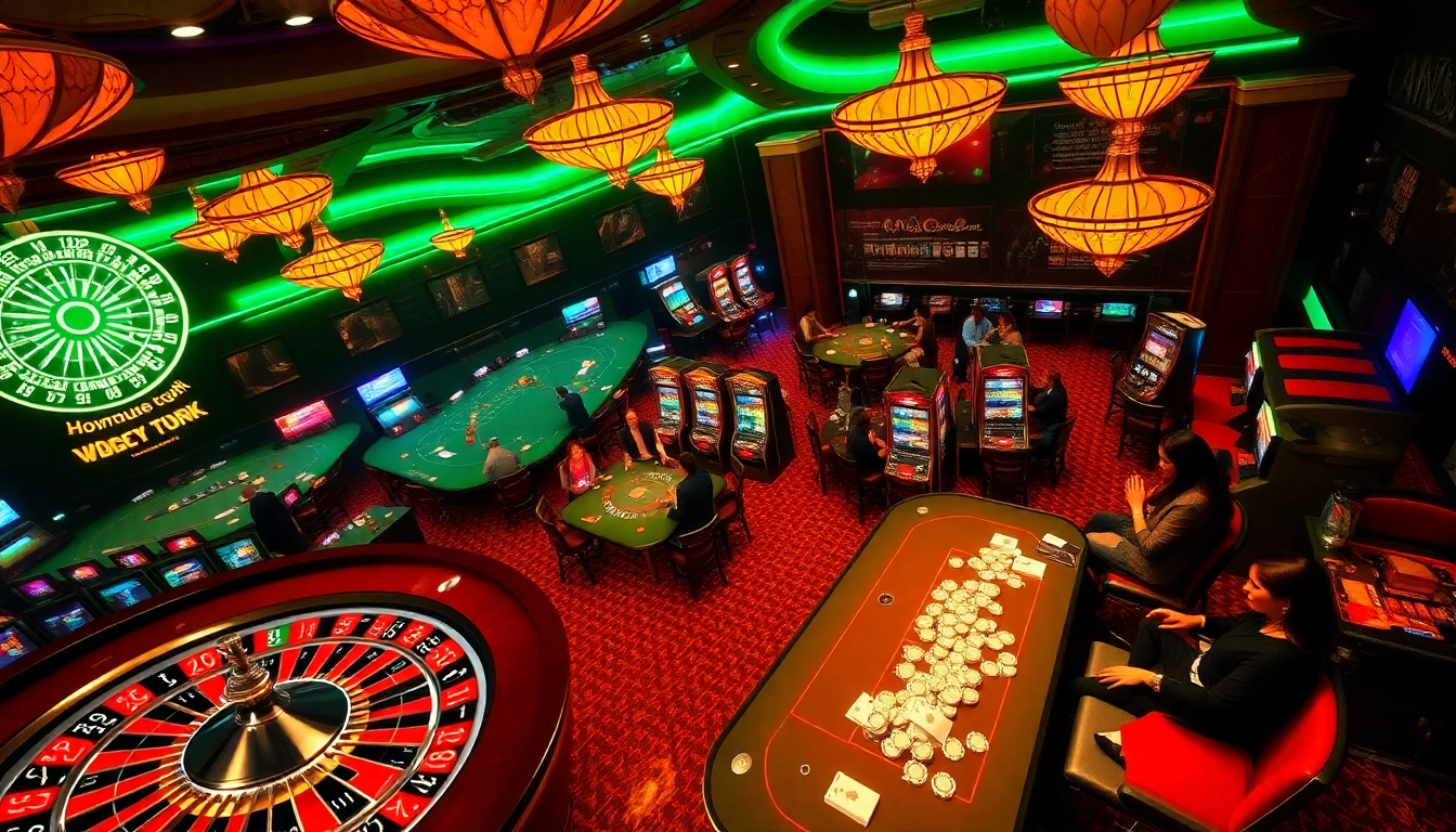Experience the excitement of gaming with hidden wiki link features in a luxurious casino setting.