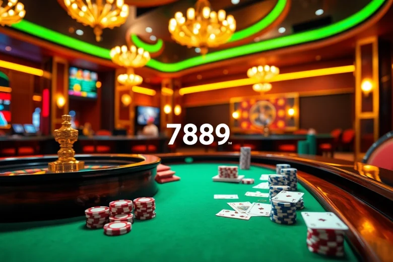 Experience thrilling games at Nhà Cái 789P with vibrant casino visuals and engaging action.