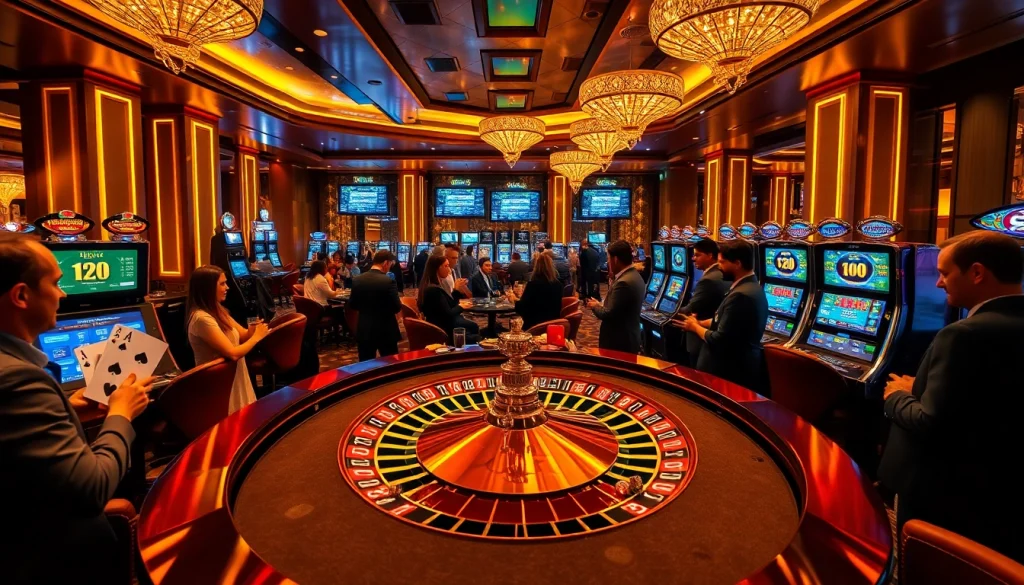 Experience the action of game vmax with players at a luxurious casino table