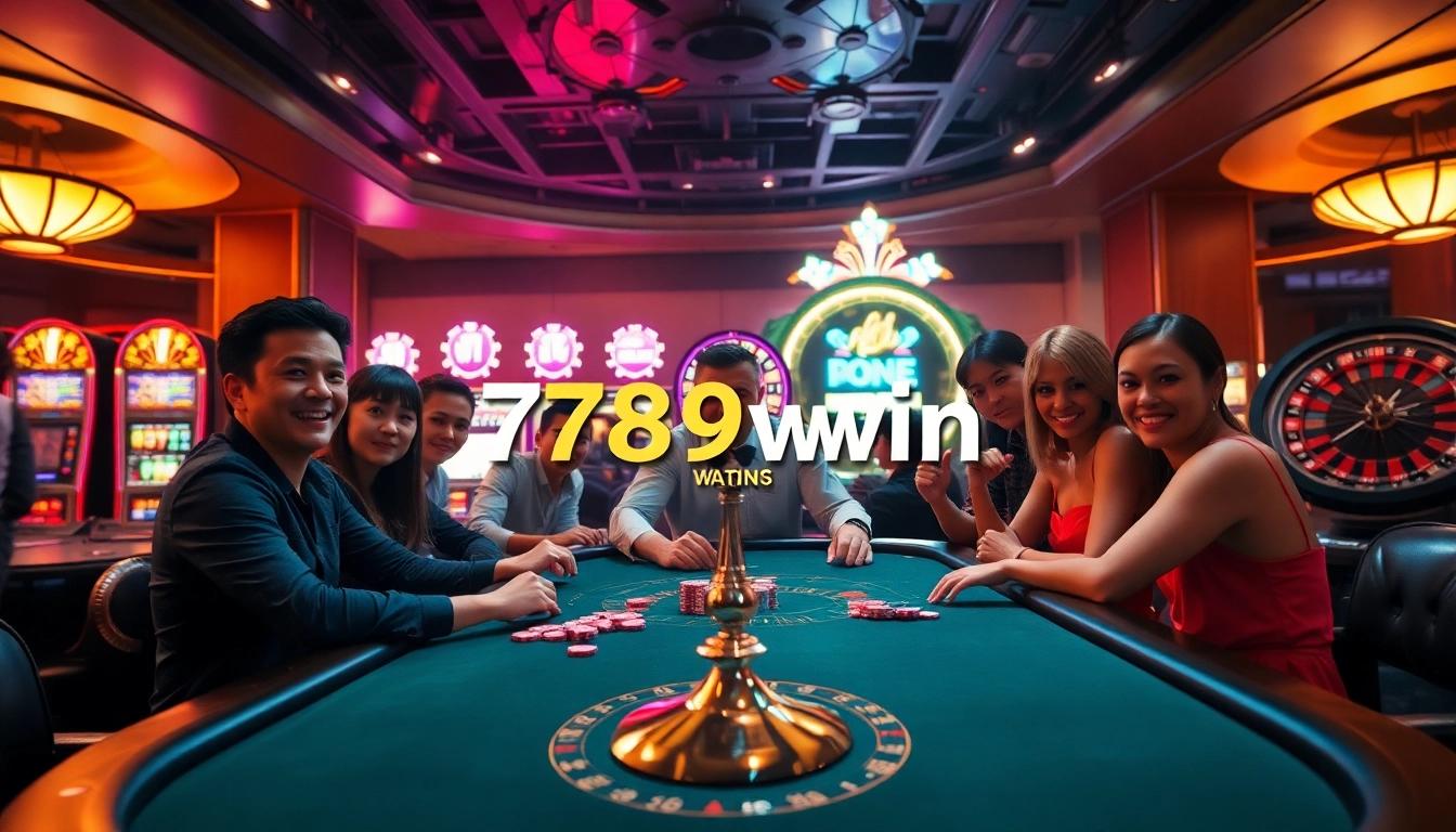 Experience the thrill of high-stakes gaming at 789wwin casino with exciting tables and vibrant machines.