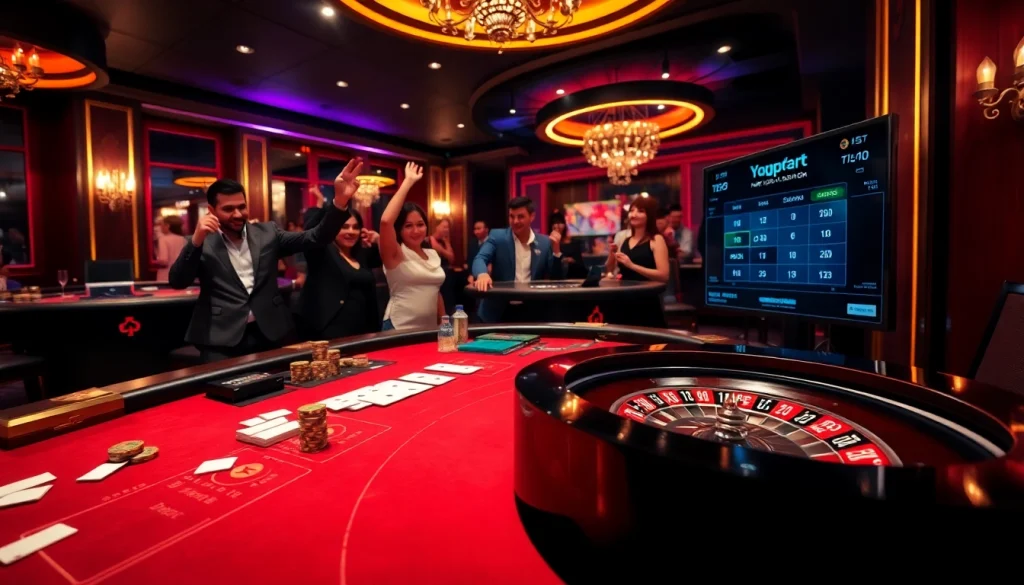 Experience a thrilling game at https://go88.fast/ with festive casino visuals and engaging players.