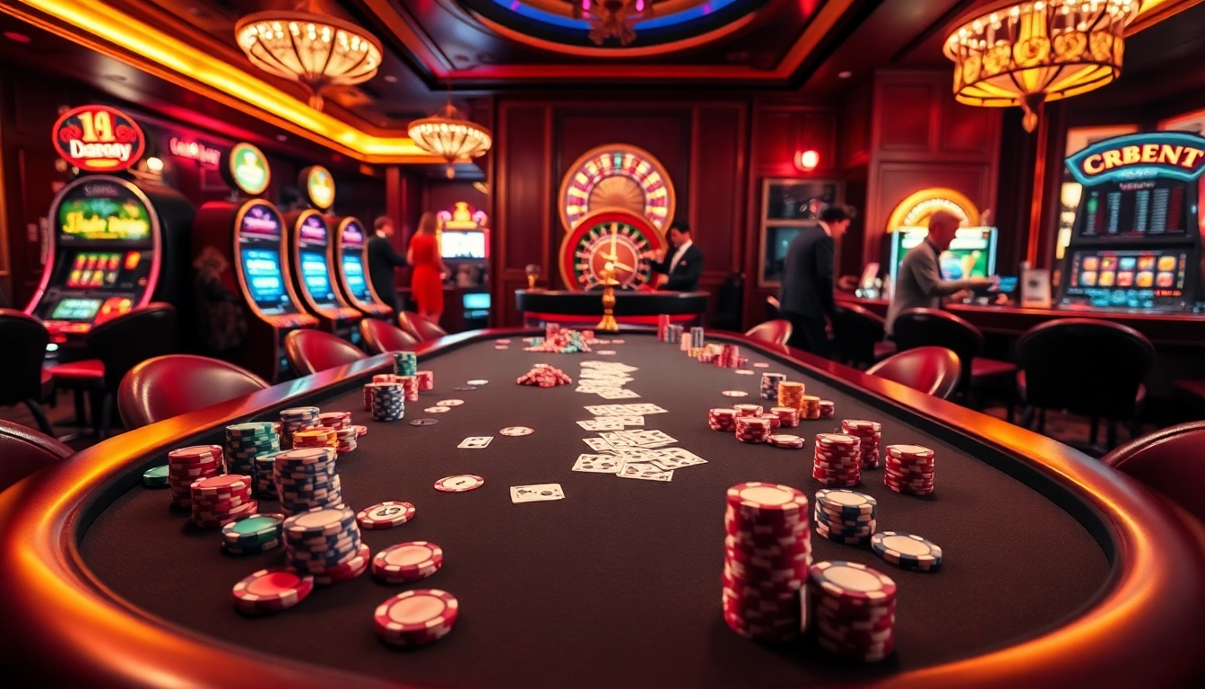 Engage with the hidden wiki while playing poker at a vibrant casino table filled with colorful chips.