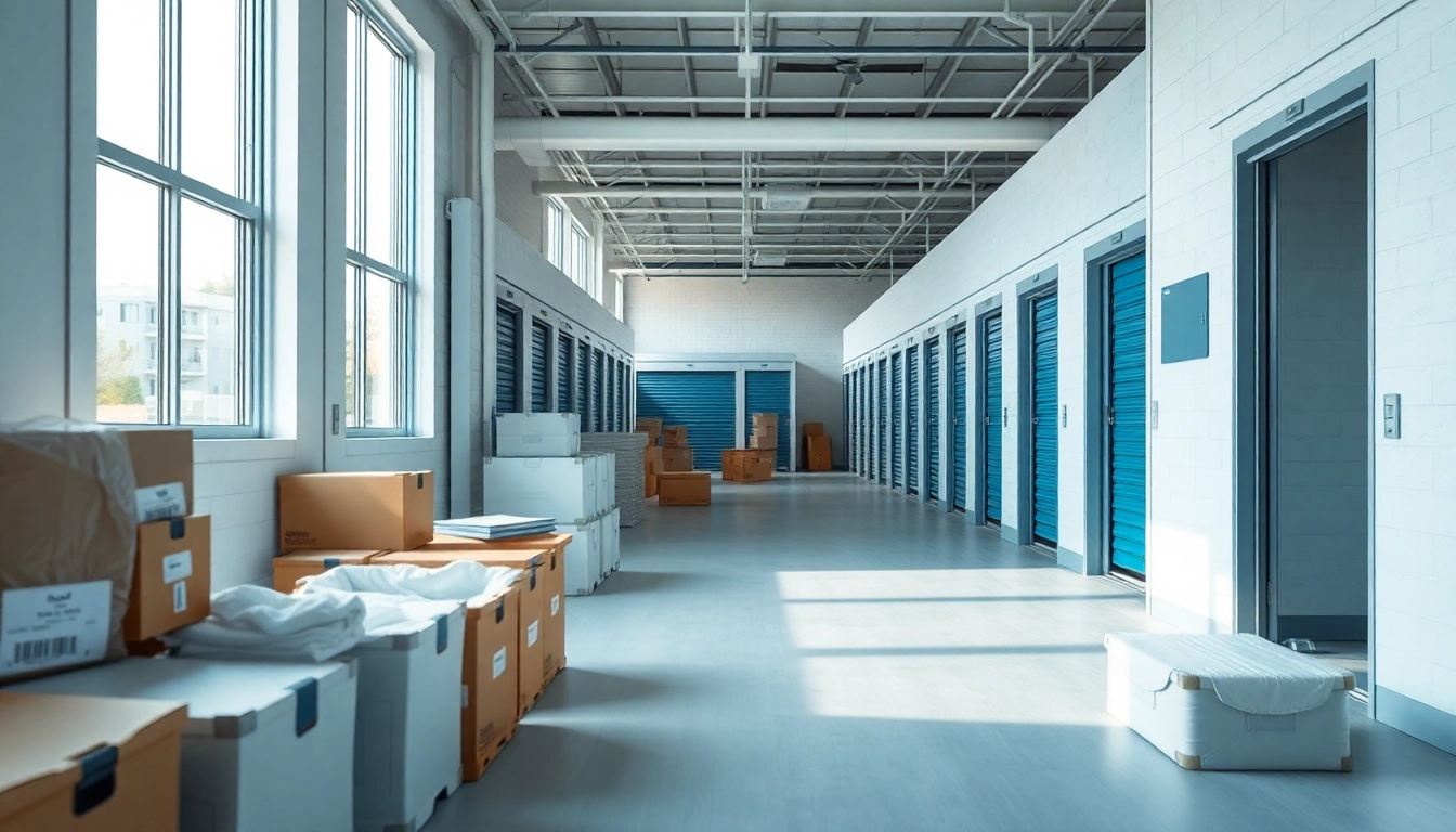 Storage Services showcasing diverse storage units in a well-organized facility.