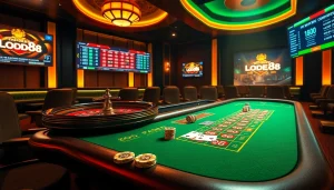 Engage with LODE88 for thrilling online gambling experiences at luxurious casino tables.