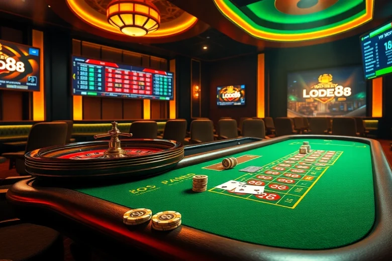 Engage with LODE88 for thrilling online gambling experiences at luxurious casino tables.