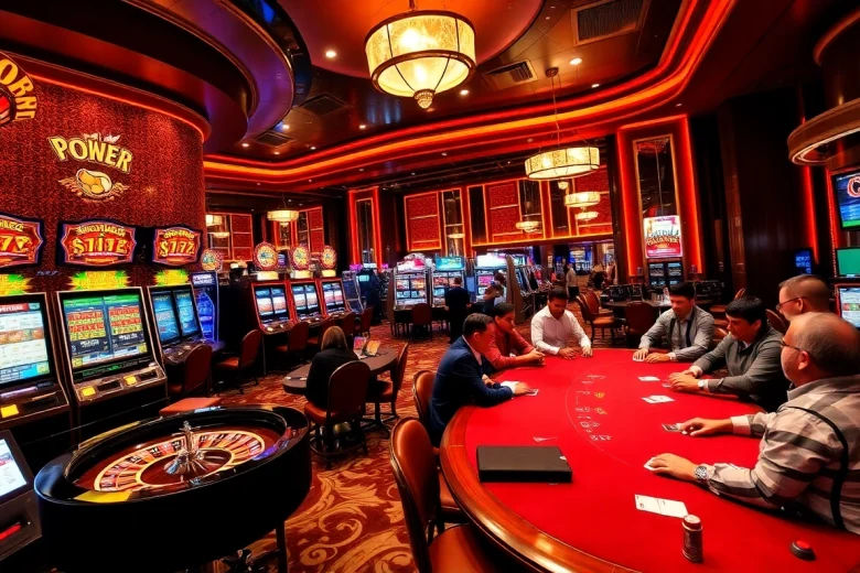 Engage with excitement at https://go99pa.com featuring vibrant casino tables and slot machines.