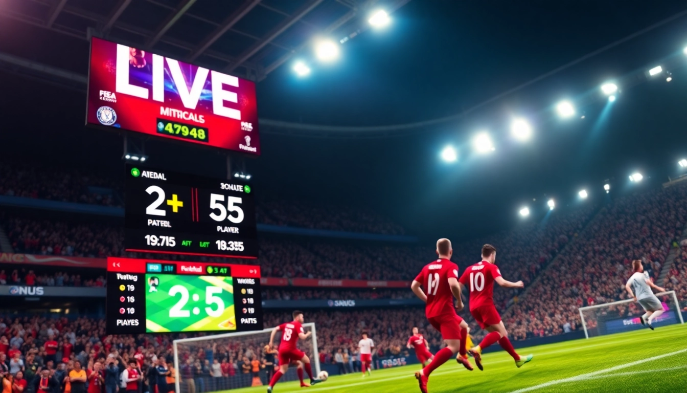 ติดตามผลบอลวันนี้ พร้อมสถิติที่ทันสมัยในสนามฟุตบอลที่เต็มไปด้วยบรรยากาศที่น่าตื่นเต้น