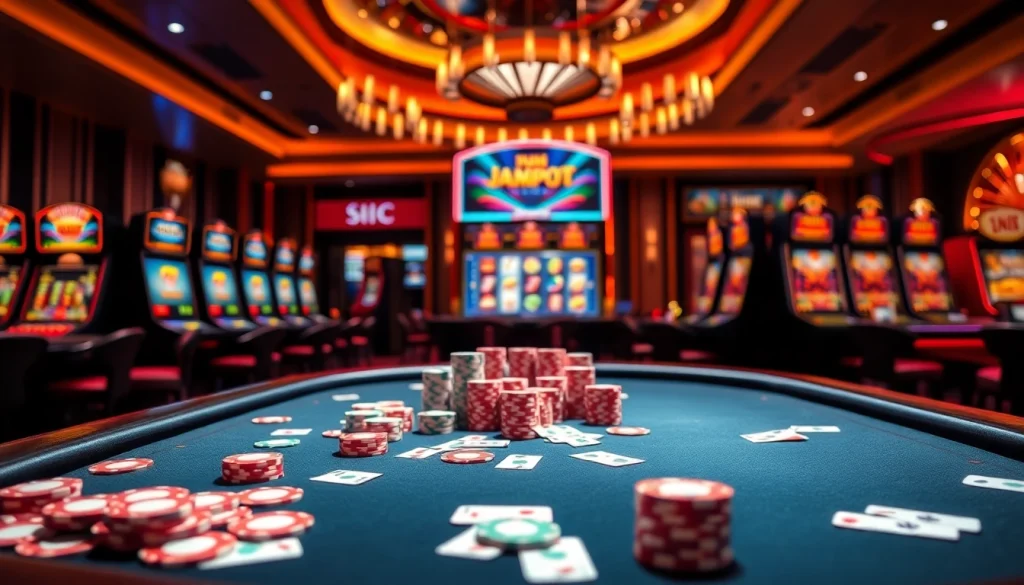 Experience vibrant online gambling excitement at luongsontv with professional poker gameplay and luxurious casino elements.