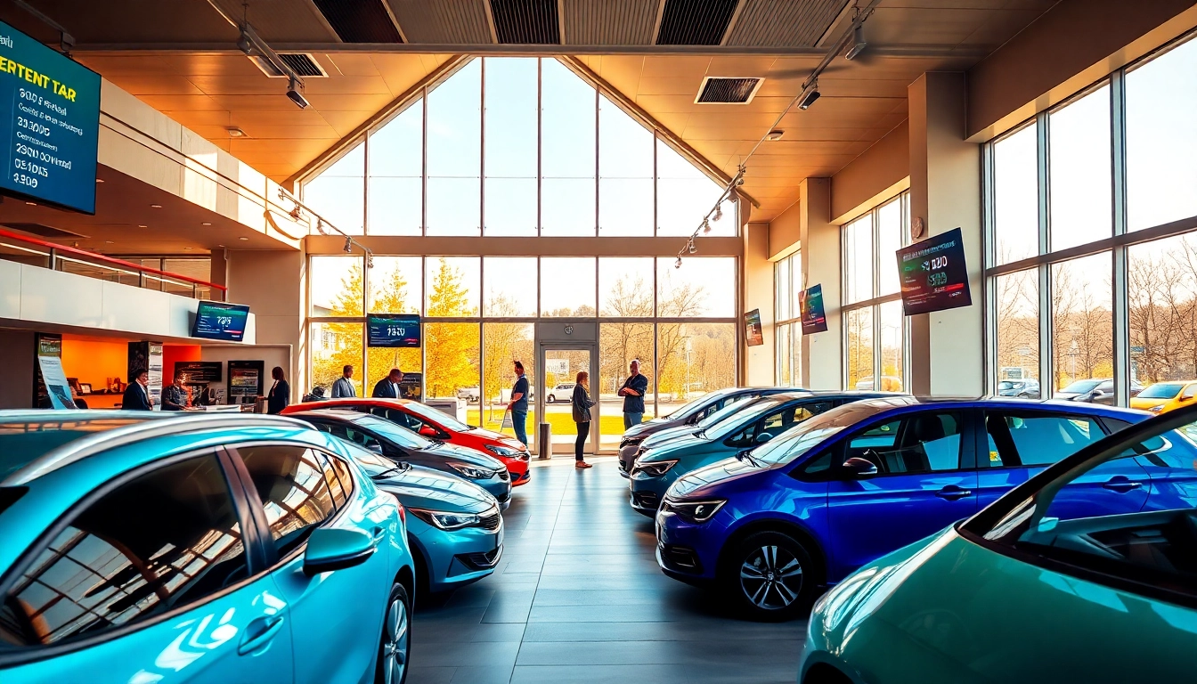 Chirie auto Moldova – birou de închiriere auto vibrant în Chișinău, cu vehicule moderne.