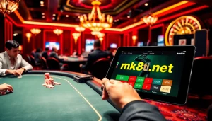 Experience the excitement of winning at mk8th.net with vibrant casino tables and thrilling bets.
