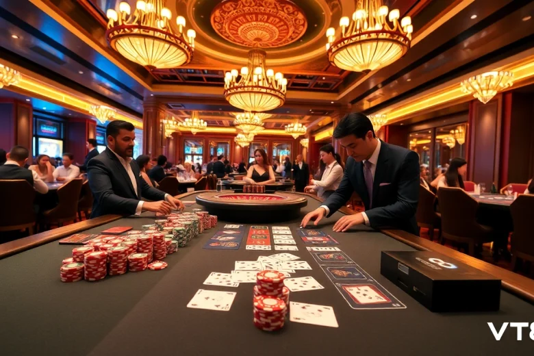 Vt88 nhà cái offers an immersive casino experience with colorful games and professional dealers.