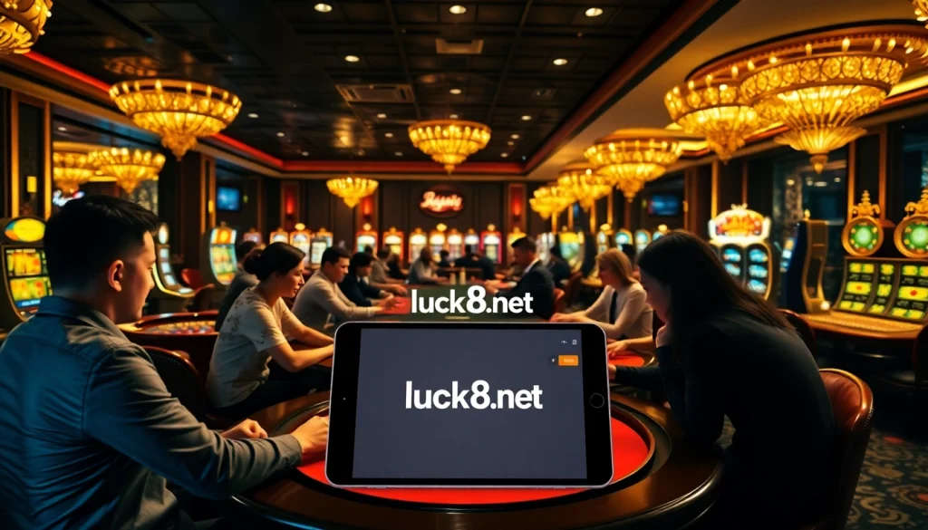 Trải nghiệm trận đấu đầy kịch tính tại https://luck8.net với bàn casino sống động và người chơi hấp dẫn.