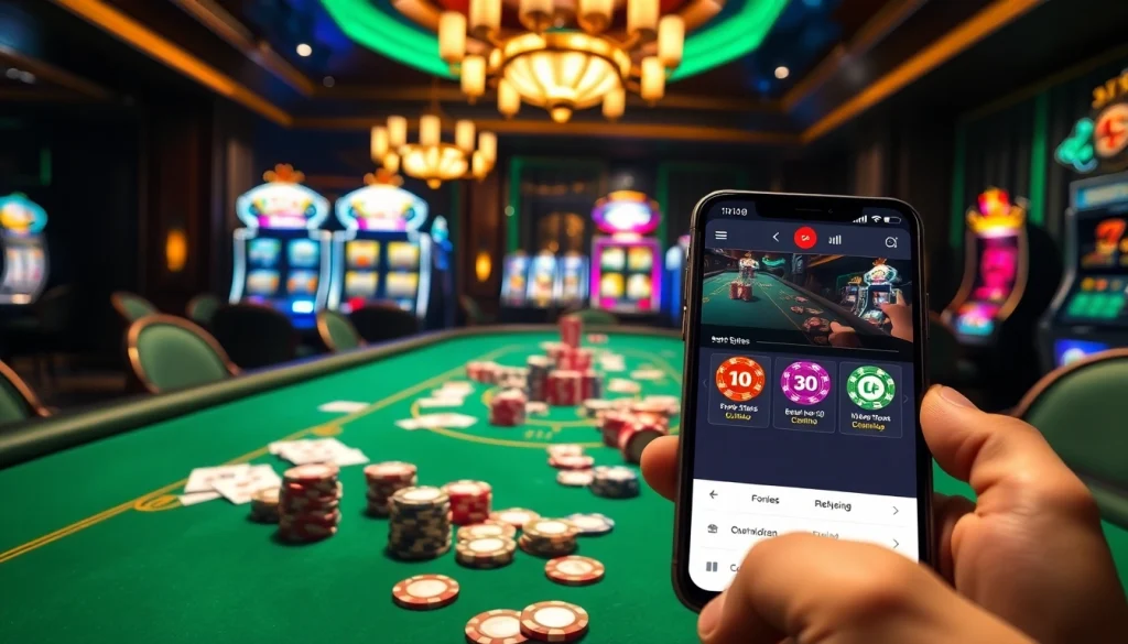 Experience the thrill of rikvip with vibrant casino tables and engaging games.
