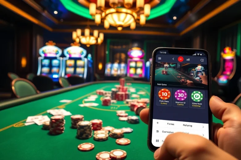 Experience the thrill of rikvip with vibrant casino tables and engaging games.
