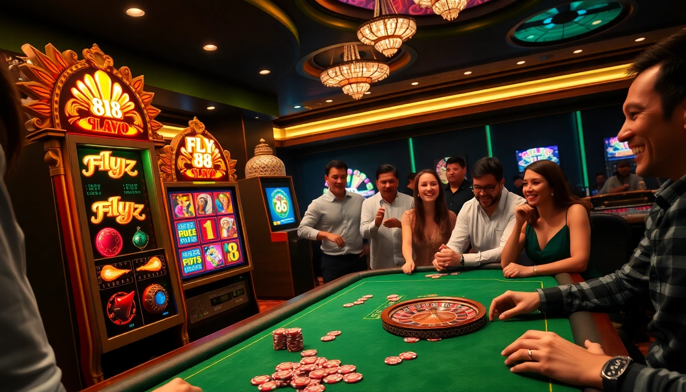 Engage in the thrilling Fly 88 slot experience at a luxurious casino.
