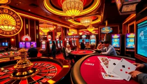 Experience the excitement of thabet77 with vibrant casino games and betting action.