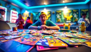 カラフルなスパークオリパのポケモンカードを誇らしげに披露するプレイヤー。「スパークオリパ おすすめ」を強調。