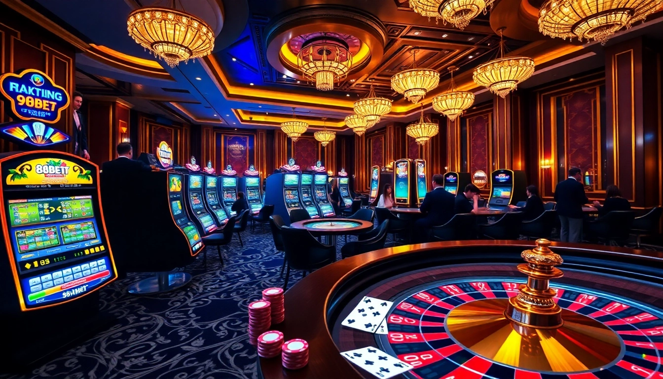 Experience the excitement at https://8kbet.ink/ with vibrant casino gaming scenes and stylish players.