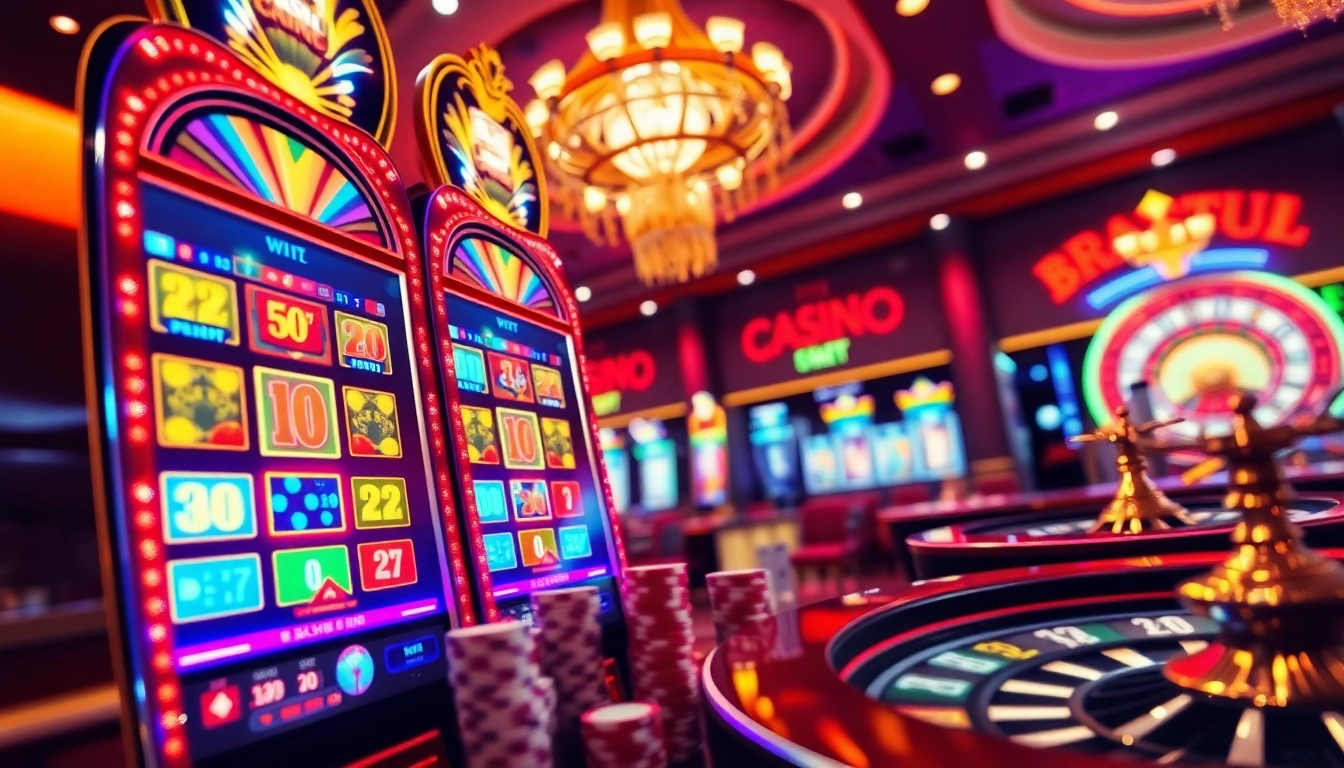 Experience the thrill of slot online apiraja88 with vibrant casino visuals and spinning reels.