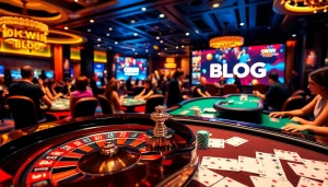 Engage with thrilling games at https://okwin.blog/ while enjoying a vibrant casino atmosphere