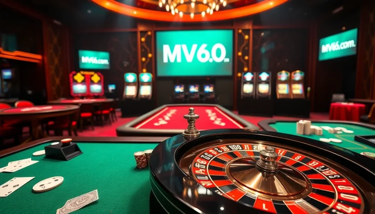 Feel the thrill at MV66.com with dynamic casino tables, roulette wheels, and vibrant slot machines.