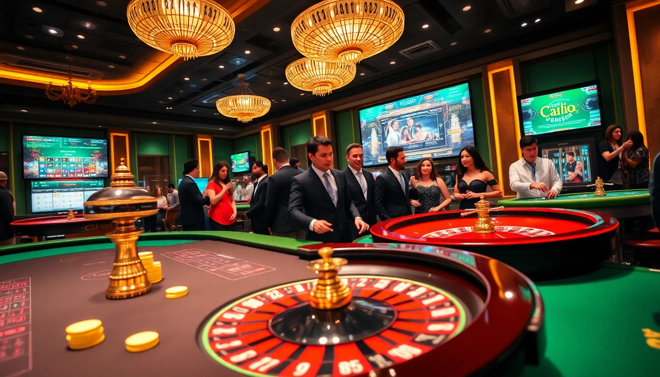 DewaCasino link featuring a vibrant live casino scene with players at a poker table.