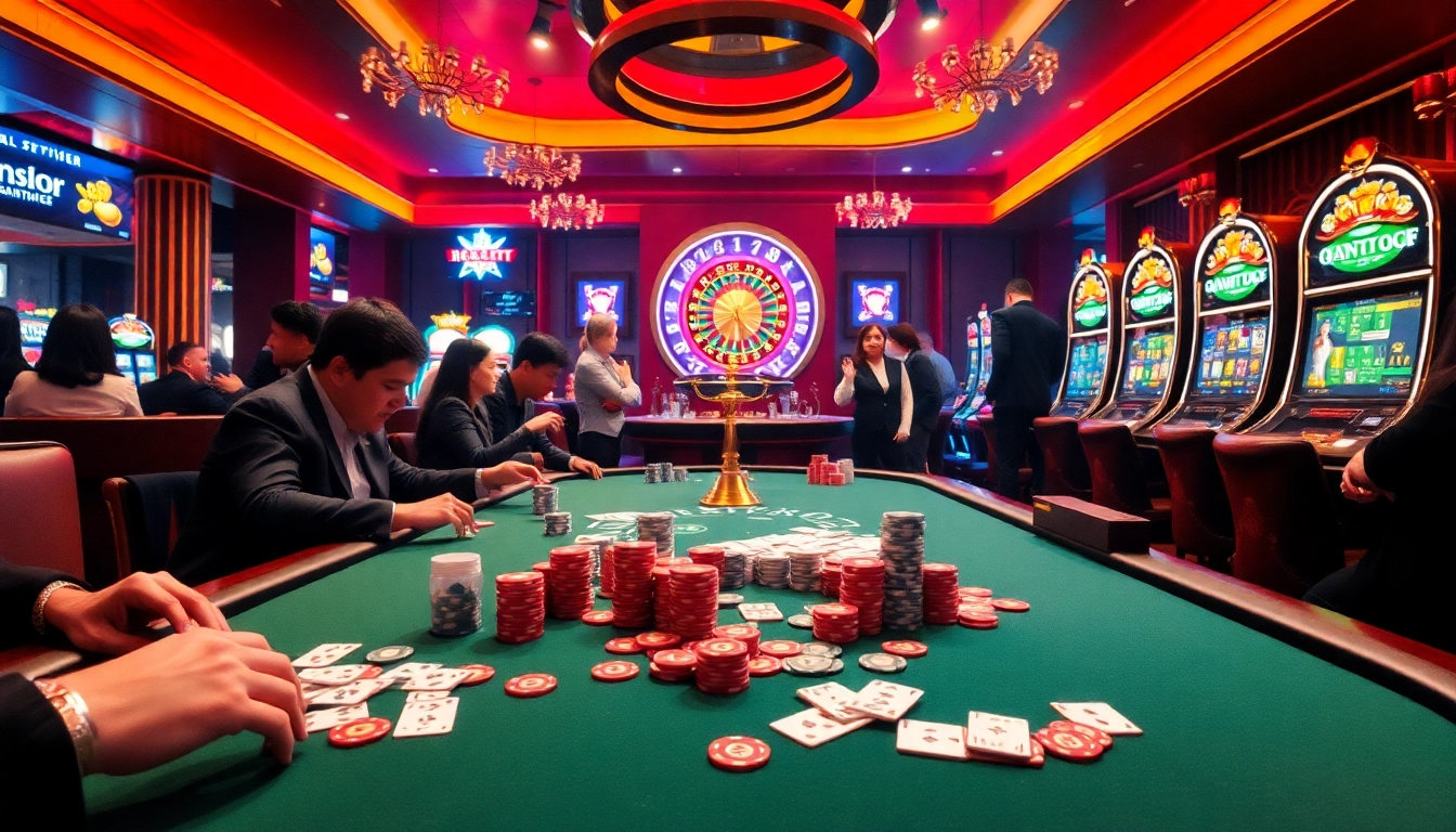 Experience the thrill of high-stakes gambling at the bdtk66 blog casino atmosphere with vibrant games.