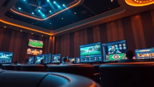 Experience live sports betting with https://jun88pl.com/ in a modern, exciting environment showcasing luxury and safety.