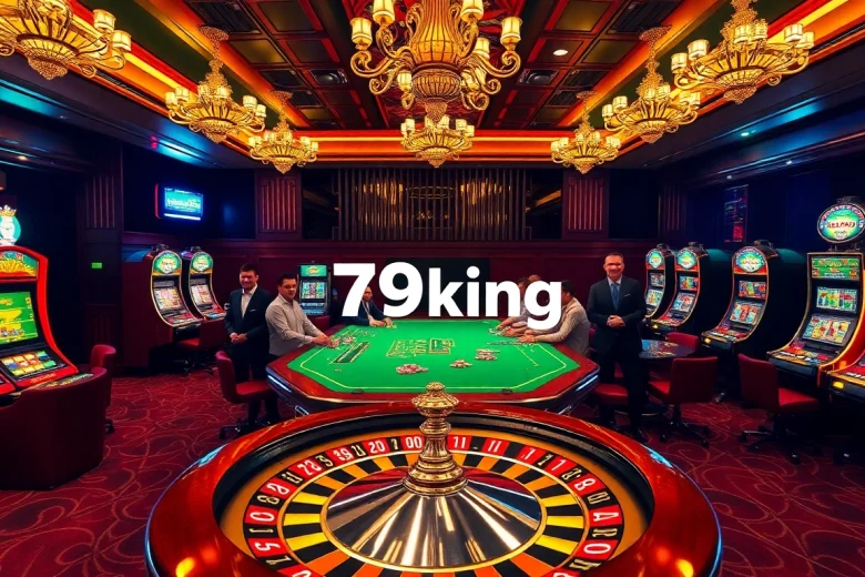 Experience the thrill of gambling at 79king with vibrant poker games and roulette.