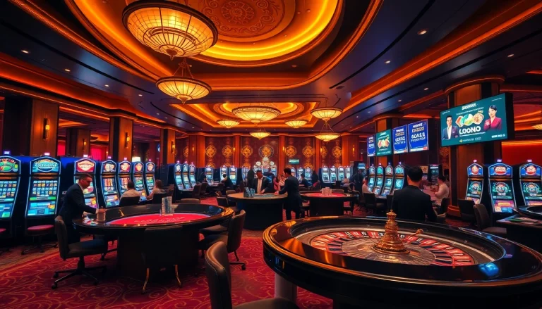 Engage with the excitement of pengeluaran china results at a luxury casino filled with vibrant gaming action.