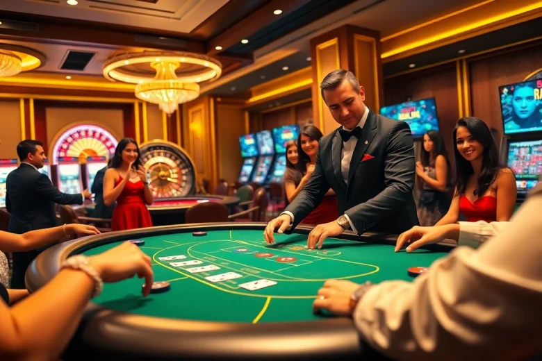 Experience thrilling moments at https://vaoluoitv.it.com with an exciting casino atmosphere featuring poker and roulette.