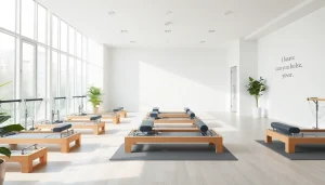 台東区の魅力的なピラティススタジオ。リフォーマーを備え、フィットネス愛好家に優しい雰囲気を紹介。