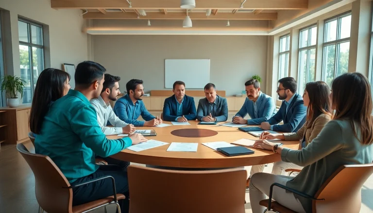 Options to get certified are discussed in a collaborative workshop with diverse professionals.