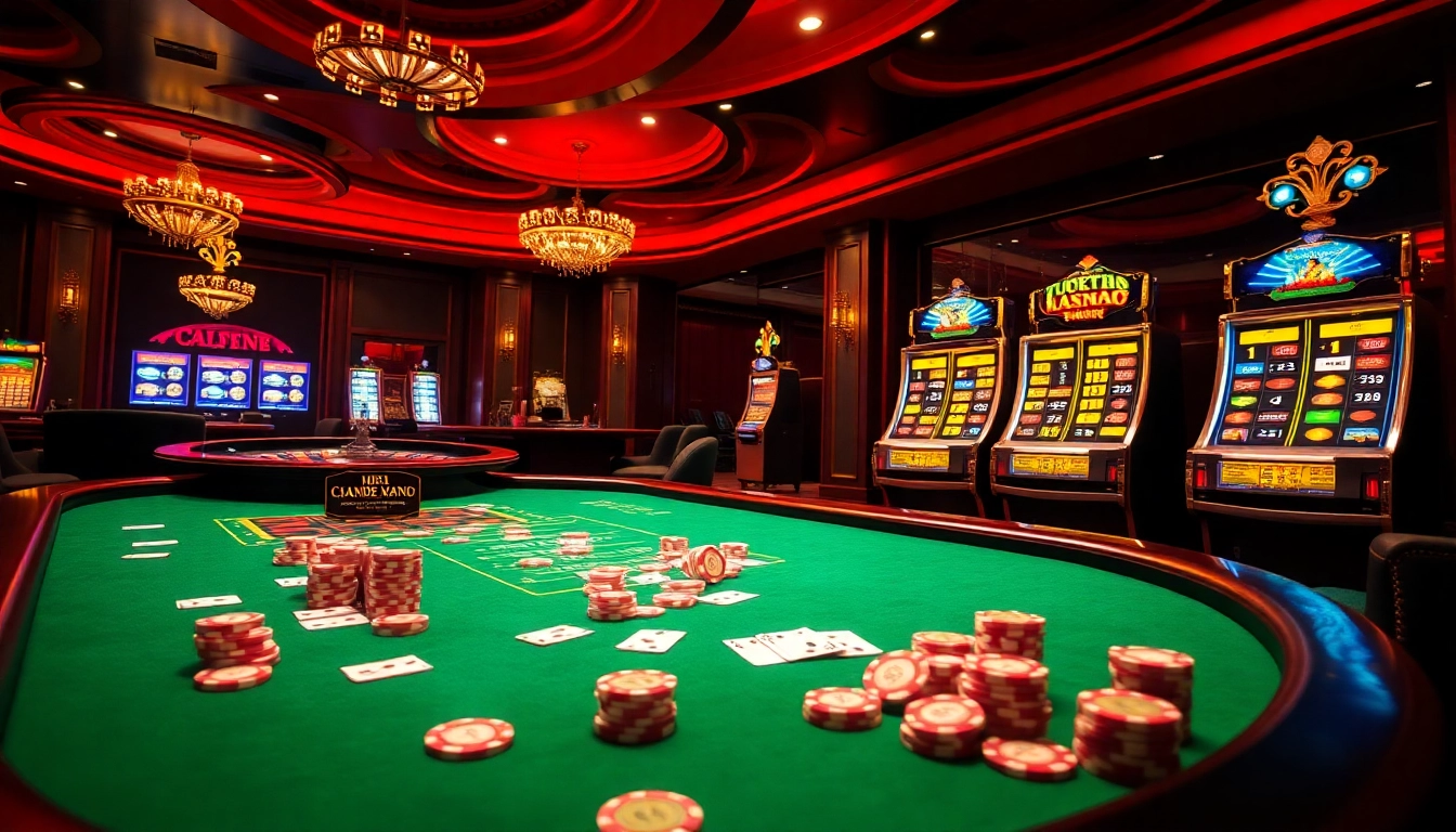 Engage in thrilling gaming at https://luckywin.fan/ with vibrant poker and slot tables.