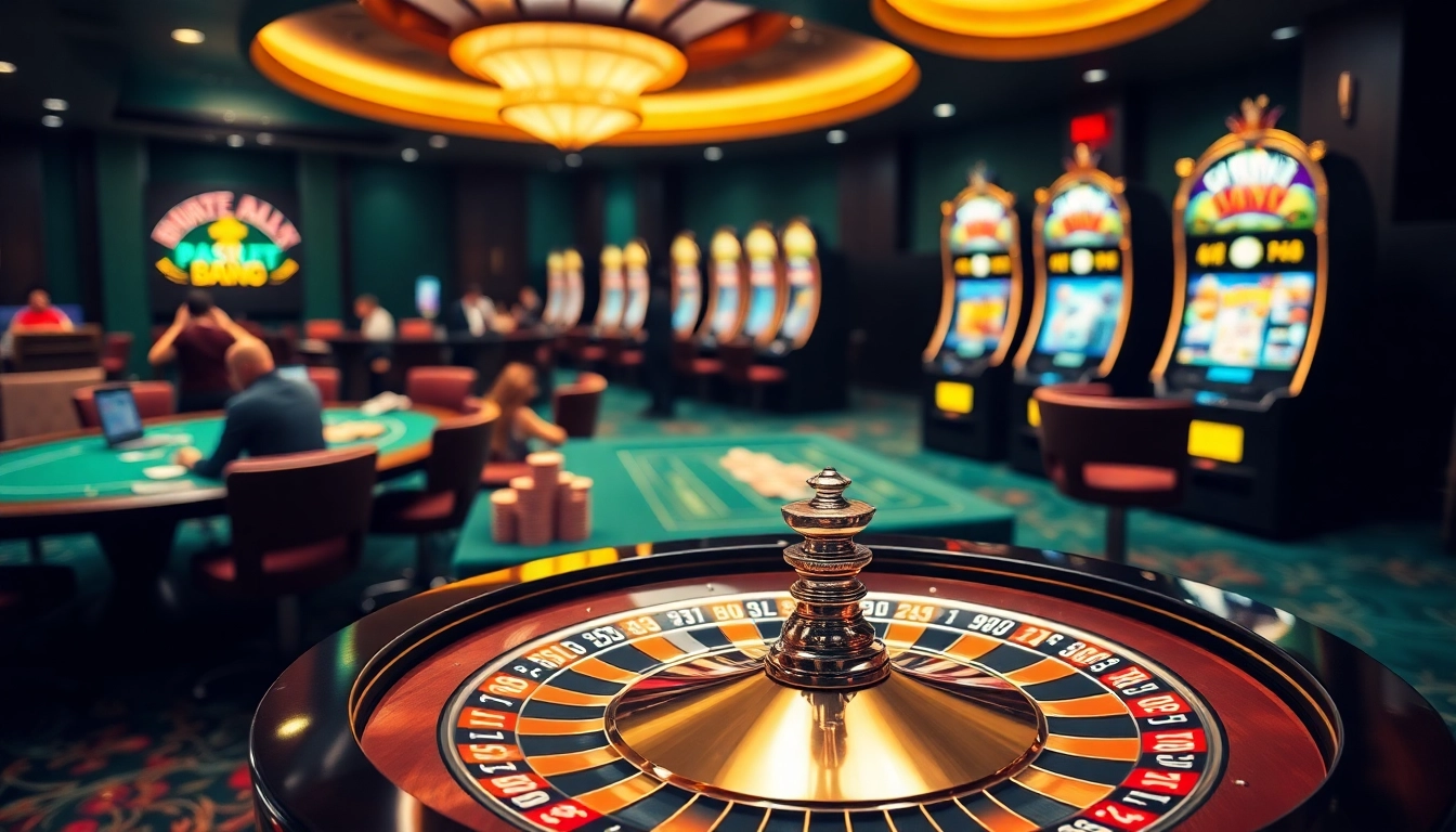 Experience the excitement of kg88 with vibrant casino action featuring roulette, poker, and slot machines.